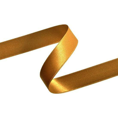 Double Sided Satin Ribbon (Gold) - All Wrapped Up